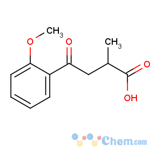 CAS No:105254-01-1 4-(2-methoxyphenyl)-2-methyl-4-oxobutanoic acid