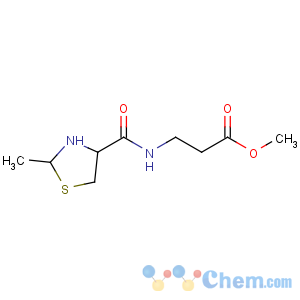 CAS No:105292-70-4 methyl 3-[[(4R)-2-methyl-1,3-thiazolidine-4-carbonyl]amino]propanoate