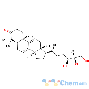 CAS No:105300-28-5 Lanosta-7,9(11),24-triene-3,26,27-triol,(3b)-