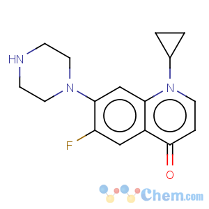 CAS No:105394-83-0 4(1H)-Quinolinone,1-cyclopropyl-6-fluoro-7-(1-piperazinyl)-