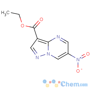 CAS No:105411-95-8 ethyl 6-nitropyrazolo[1,5-a]pyrimidine-3-carboxylate