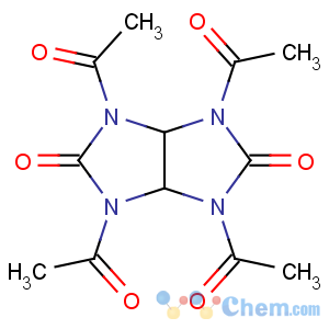 CAS No:10543-60-9 1,3,4,6-tetraacetyl-3a,6a-dihydroimidazo[4,5-d]imidazole-2,5-dione