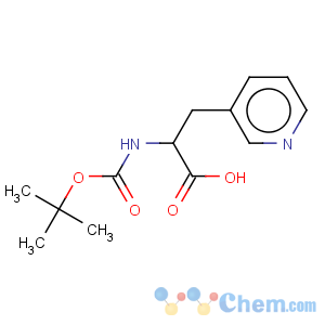 CAS No:105454-25-9 3-Pyridinepropanoicacid, a-[[(1,1-dimethylethoxy)carbonyl]amino]-(9CI)