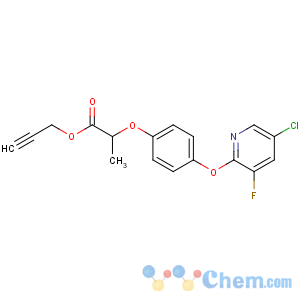 CAS No:105512-06-9 prop-2-ynyl<br />(2R)-2-[4-(5-chloro-3-fluoropyridin-2-yl)oxyphenoxy]propanoate