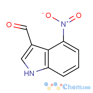CAS No:10553-11-4 4-nitro-1H-indole-3-carbaldehyde