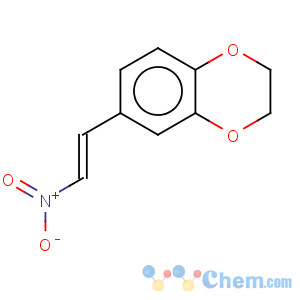 CAS No:10554-65-1 1,4-Benzodioxin,2,3-dihydro-6-(2-nitroethenyl)-