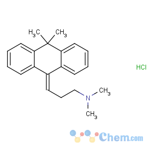CAS No:10563-70-9 3-(10,10-dimethylanthracen-9-ylidene)-N,<br />N-dimethylpropan-1-amine