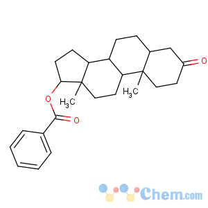 CAS No:1057-07-4 [(5S,8R,9S,10S,13S,14S,17S)-10,13-dimethyl-3-oxo-1,2,4,5,6,7,8,9,11,12,<br />14,15,16,17-tetradecahydrocyclopenta[a]phenanthren-17-yl] benzoate
