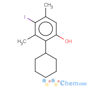 CAS No:10572-34-6 Phenol,2-cyclohexyl-4-iodo-3,5-dimethyl-