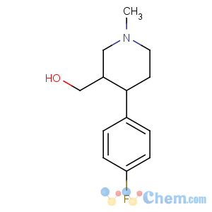 CAS No:105812-81-5 [(3S,4R)-4-(4-fluorophenyl)-1-methylpiperidin-3-yl]methanol
