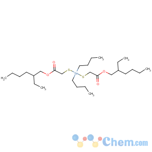 CAS No:10584-98-2 2-ethylhexyl<br />2-[dibutyl-[2-(2-ethylhexoxy)-2-oxoethyl]sulfanylstannyl]sulfanylacetate