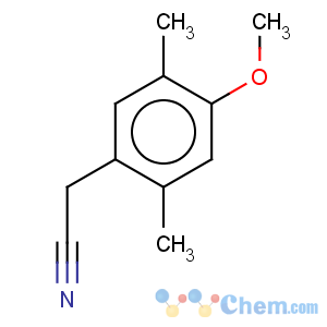CAS No:105909-12-4 Benzeneacetonitrile,4-methoxy-2,5-dimethyl-