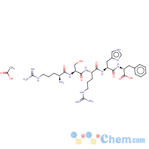 CAS No:105931-70-2 L-Phenylalanine,L-arginyl-L-seryl-L-arginyl-L-histidyl- (9CI)