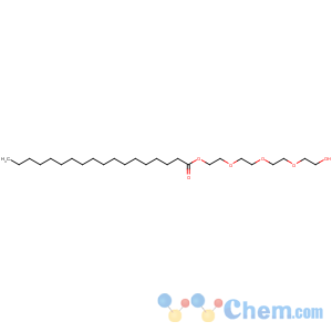 CAS No:106-07-0 2-[2-[2-(2-hydroxyethoxy)ethoxy]ethoxy]ethyl octadecanoate