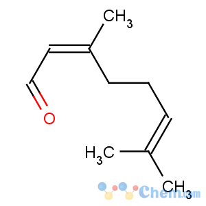 CAS No:106-26-3 2,6-Octadienal,3,7-dimethyl-, (2Z)-