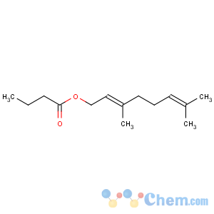 CAS No:106-29-6 Geranyl butyrate