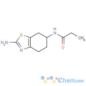 CAS No:106006-84-2 N-[(6S)-2-amino-4,5,6,7-tetrahydro-1,3-benzothiazol-6-yl]propanamide