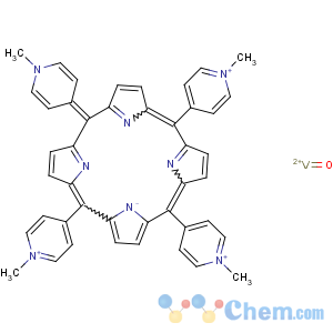 CAS No:106049-21-2 Vanadium(4+),oxo[[4,4',4'',4'''-(21H,23H-porphine-5,10,15,20-tetrayl-kN21,kN22,kN23,kN24)tetrakis[1-methylpyridiniumato]](2-)]-,(SP-5-12)-