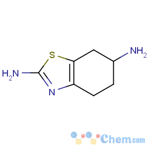 CAS No:106092-09-5 (6S)-4,5,6,7-tetrahydro-1,3-benzothiazole-2,6-diamine