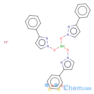 CAS No:106210-02-0 Borate(1-),hydrotris(3-phenyl-1H-pyrazolato-kN1)-, thallium(1+), (T-4)- (9CI)