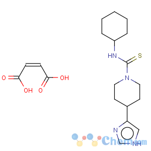 CAS No:106243-16-7 1-Piperidinecarbothioamide,N-cyclohexyl-4-(1H-imidazol-5-yl)-