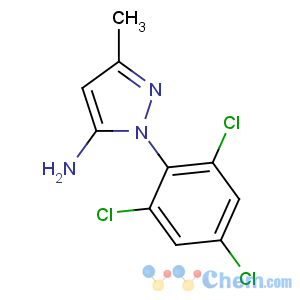 CAS No:106259-87-4 5-methyl-2-(2,4,6-trichlorophenyl)pyrazol-3-amine
