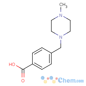 CAS No:106261-48-7 4-[(4-methylpiperazin-1-yl)methyl]benzoic acid