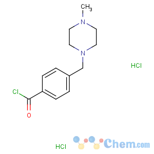 CAS No:106261-64-7 4-[(4-methylpiperazin-1-yl)methyl]benzoyl chloride