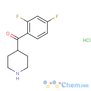 CAS No:106266-04-0 (2,4-difluorophenyl)-piperidin-4-ylmethanone