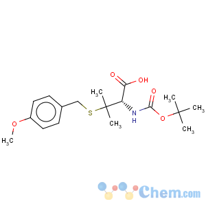 CAS No:106306-57-4 D-Valine,N-[(1,1-dimethylethoxy)carbonyl]-3-[[(4-methoxyphenyl)methyl]thio]-