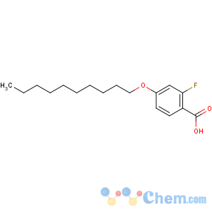 CAS No:106316-02-3 4-decoxy-2-fluorobenzoic acid