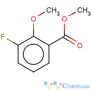 CAS No:106428-04-0 Benzoic acid,3-fluoro-2-methoxy-, methyl ester