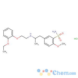 CAS No:106463-17-6 5-[(2R)-2-[2-(2-ethoxyphenoxy)ethylamino]propyl]-2-<br />methoxybenzenesulfonamide