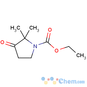 CAS No:106556-66-5 ethyl 2,2-dimethyl-3-oxopyrrolidine-1-carboxylate