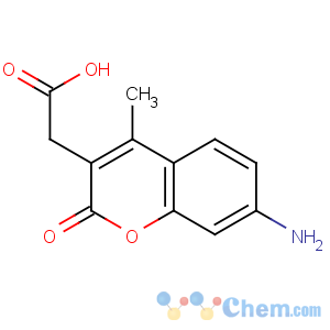 CAS No:106562-32-7 2-(7-amino-4-methyl-2-oxochromen-3-yl)acetic acid