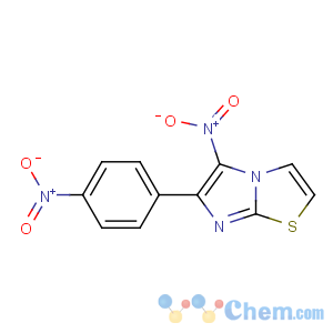 CAS No:106636-48-0 5-nitro-6-(4-nitrophenyl)imidazo[2,1-b][1,3]thiazole