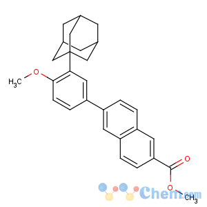 CAS No:106685-41-0 methyl 6-[3-(1-adamantyl)-4-methoxyphenyl]naphthalene-2-carboxylate
