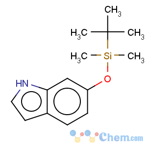 CAS No:106792-41-0 1H-Indole,6-[[(1,1-dimethylethyl)dimethylsilyl]oxy]-