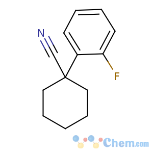 CAS No:106795-72-6 1-(2-fluorophenyl)cyclohexane-1-carbonitrile