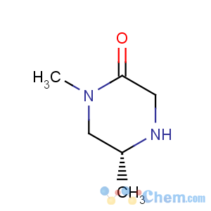 CAS No:1068149-96-1 2-Piperazinone,1,5-dimethyl-, (5R)-