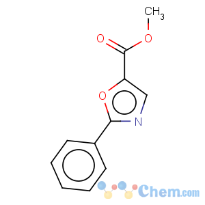CAS No:106833-83-4 5-Oxazolecarboxylicacid, 2-phenyl-, methyl ester