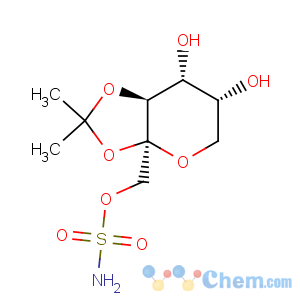CAS No:106881-41-8 b-D-Fructopyranose,2,3-O-(1-methylethylidene)-, 1-sulfamate