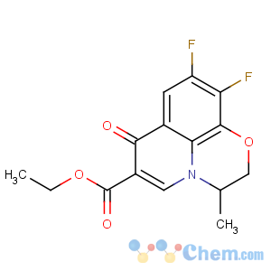 CAS No:106939-34-8 Ethyl (S)-9,10-difluoro-3-methyl-7-oxo-2,3-dihydro-7H-pyrido[1,2,3-de]-1,4-benzoxazine-6-carboxylate