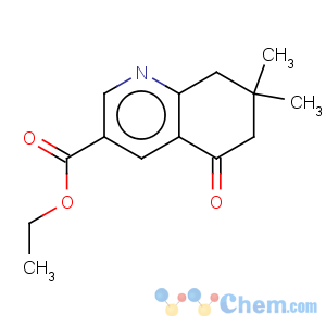 CAS No:106944-52-9 3-Quinolinecarboxylicacid, 5,6,7,8-tetrahydro-7,7-dimethyl-5-oxo-, ethyl ester