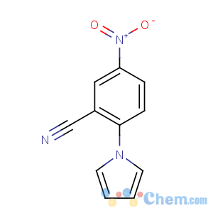 CAS No:106981-59-3 5-nitro-2-pyrrol-1-ylbenzonitrile