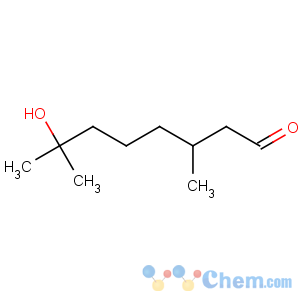 CAS No:107-75-5 7-hydroxy-3,7-dimethyloctanal