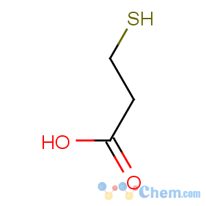 CAS No:107-96-0 3-sulfanylpropanoic acid