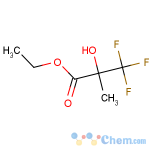 CAS No:107018-39-3 Propanoic acid,3,3,3-trifluoro-2-hydroxy-2-methyl-, ethyl ester