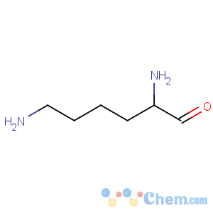 CAS No:107028-44-4 (2S)-2,6-diaminohexanal