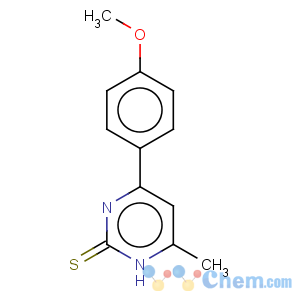 CAS No:107072-30-0 2(1H)-Pyrimidinethione,6-(4-methoxyphenyl)-4-methyl-